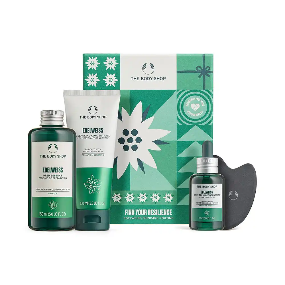 Edelweiss lote 4 pz - THE BODY SHOP - Comparador de precios