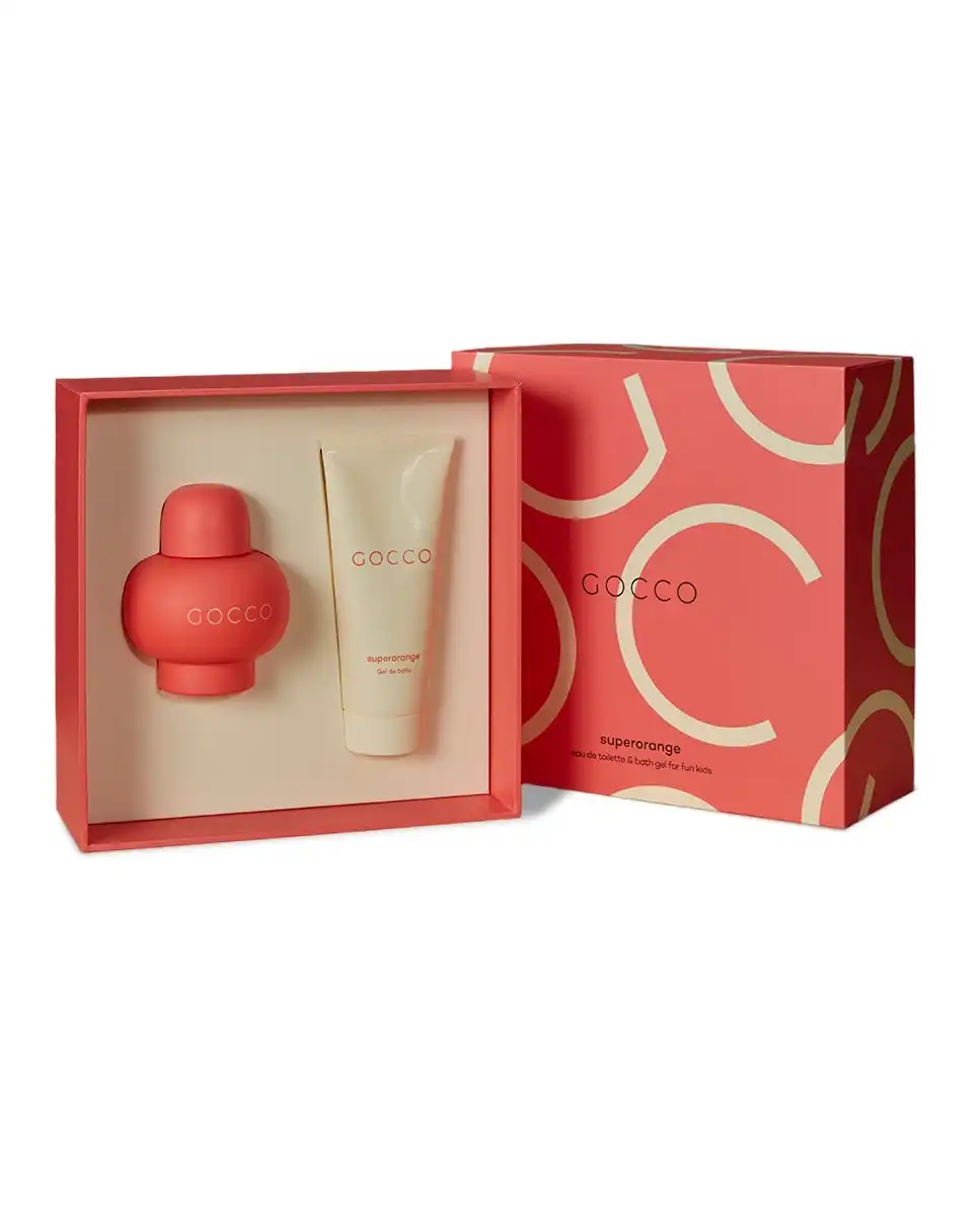 Estuche Superorange fragancia 75ml + gel 100ml Gocco 175 ml - Gocco - Comparador de precios