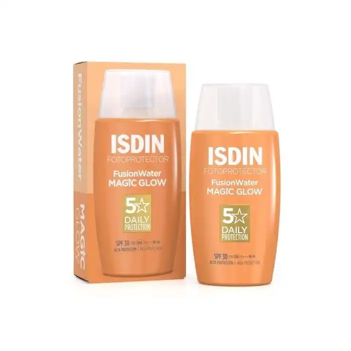 Fusion Water Magic Glow SPF30 Fotoprotector 50 ml - Isdin - Comparador de precios