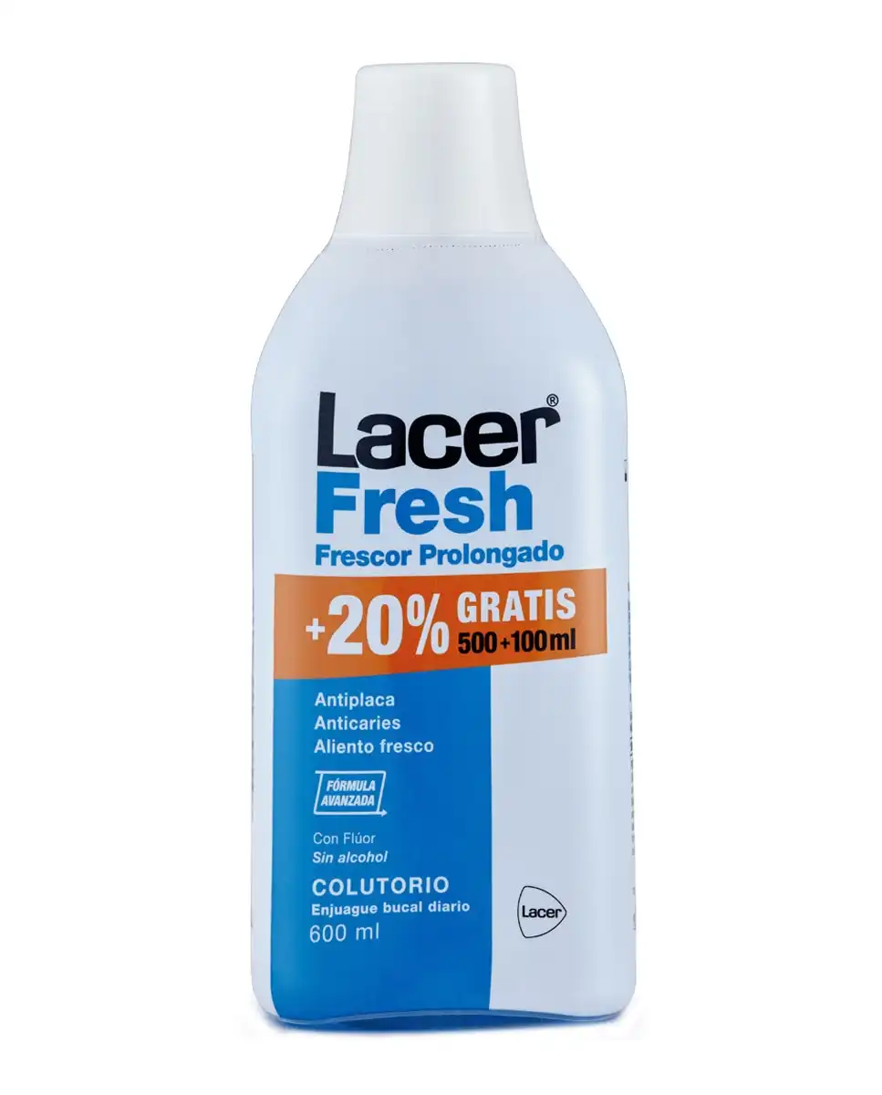 Lacer - Colutorio 600 Ml Fresh - lacer - Comparador de precios