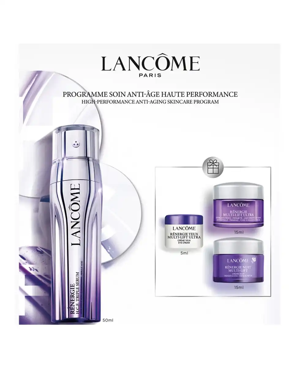Lancôme - Estuche De Regalo Rénergie H.C.F Triple Serum - Lancôme - Comparador de precios