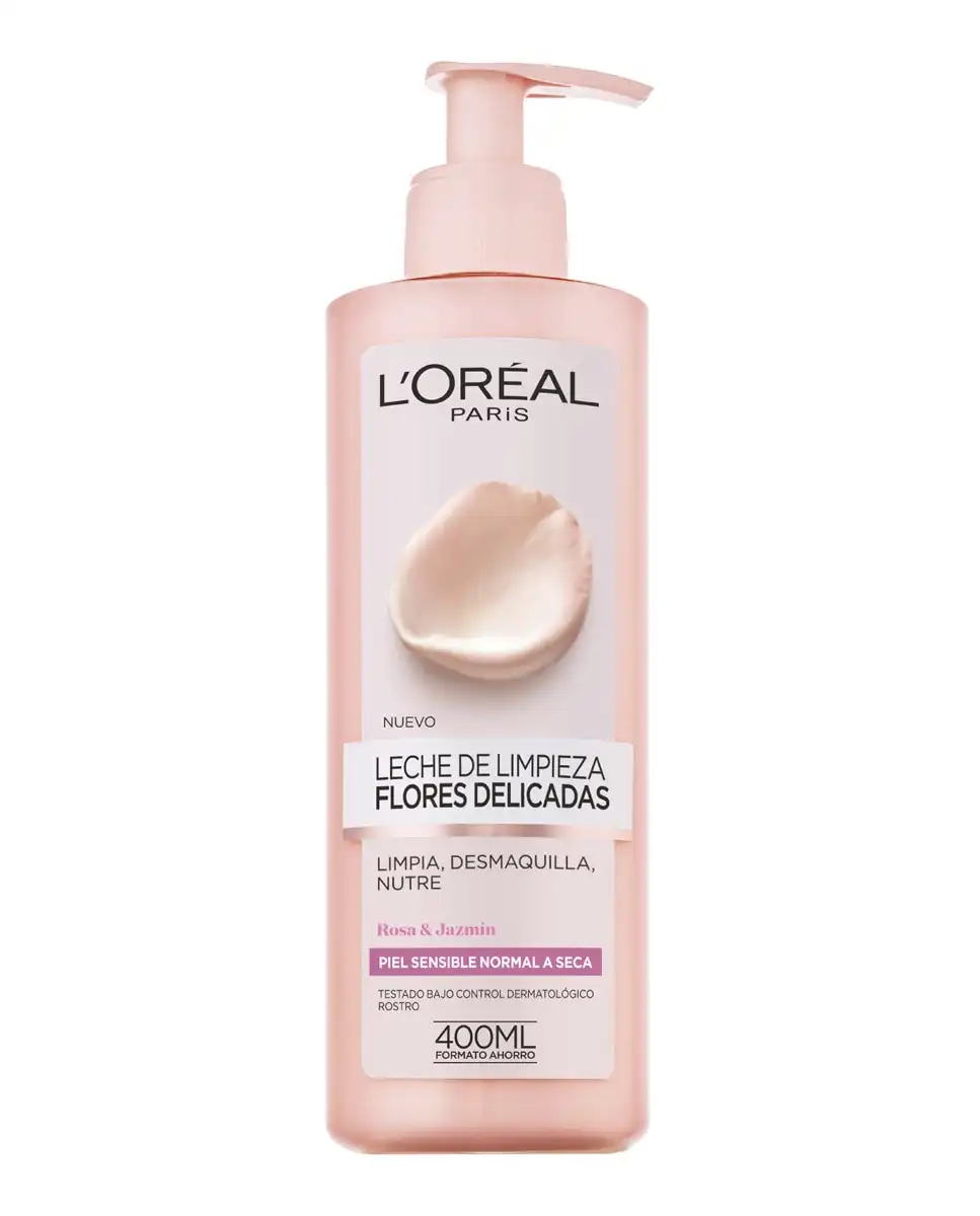 L'Oréal Paris - Leche Limpiadora Flores Delicadas - L'Oréal Paris - Comparador de precios
