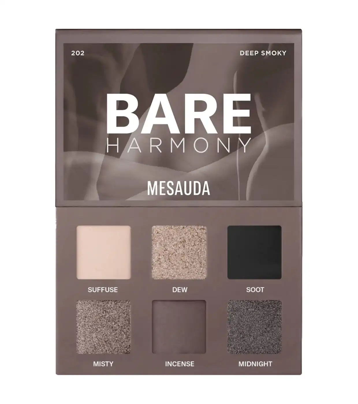 Mesauda - Paleta de sombras de ojos Bare Harmony 2.0 - 202: Deep Smoky - Mesauda Beauty - Comparador de precios