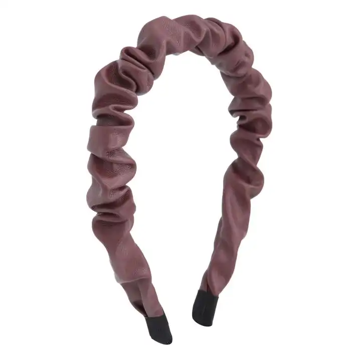 Oh My Hair Diadema Fina Fruncido Granate Pu - You Are The Princess - Comparador de precios