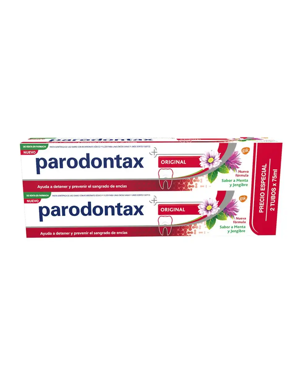 Parodontax - Duplo Pasta Dentífrica Original - Parodontax - Comparador de precios