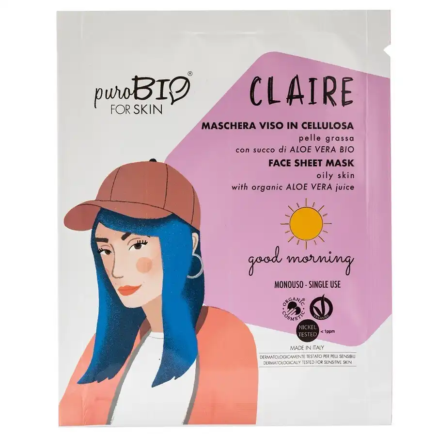 Purobio Mascarilla de Celulosa Claire, 15 ml - Purobio - Comparador de precios