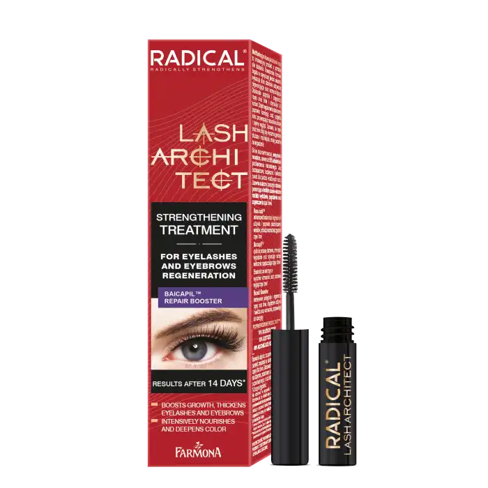 Radical Lash Architect Tratamiento Fortalecedor Pestañas y Cejas 5 ml - Farmona - Comparador de precios
