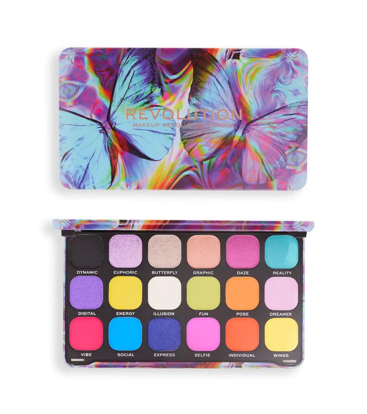 Revolution - Paleta de sombras Forever Flawless - Digi Butterfly - Makeup Revolution - Comparador de precios