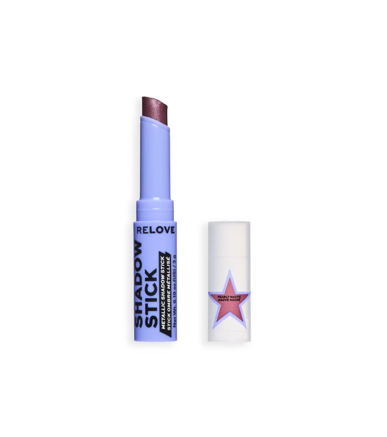 Revolution Relove - Sombras de ojos metálica en stick - Pearly Mauve - Revolution Relove - Comparador de precios
