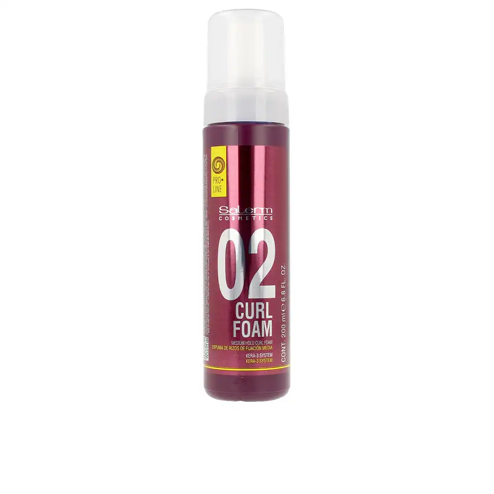 Salerm Proline 02 Curl Foam, 200 ml - Salerm - Comparador de precios