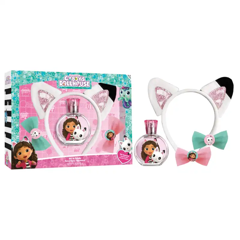 Set Gabby's Dollhouse Eau De Toilette 50 Ml & Accesorios Cabello - Disney - Comparador de precios