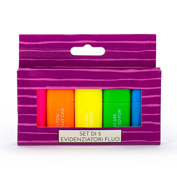 Set Subrayadores Neon - CASHIER QUEUE - Comparador de precios