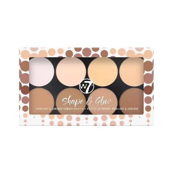 Shape - Glow Paleta de Polvos para Resaltar y Contornear - W7 - Comparador de precios