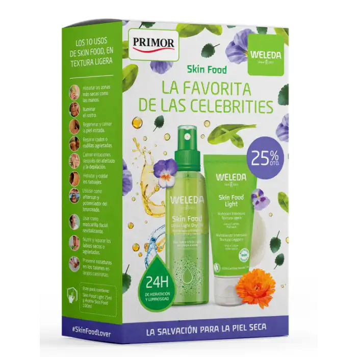 Skin Food Aceite Iluminador + Light Nutrición Intensiva - Weleda - Comparador de precios