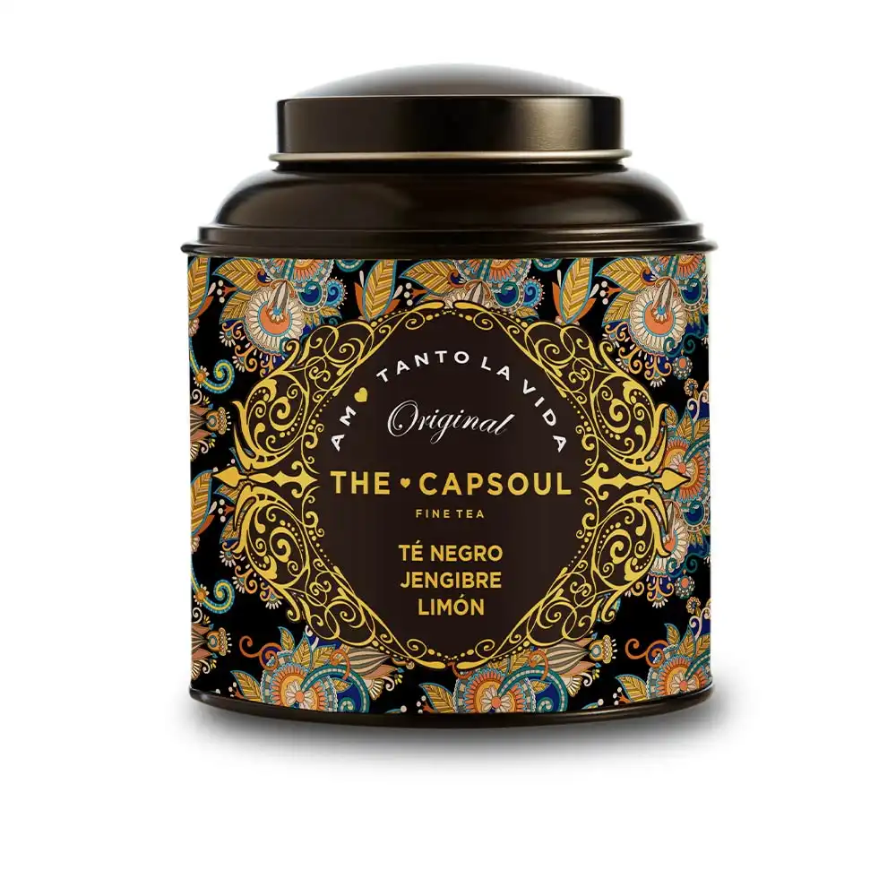 Té Granel negro, jengibre & limón 100 gr - The Capsoul - Comparador de precios