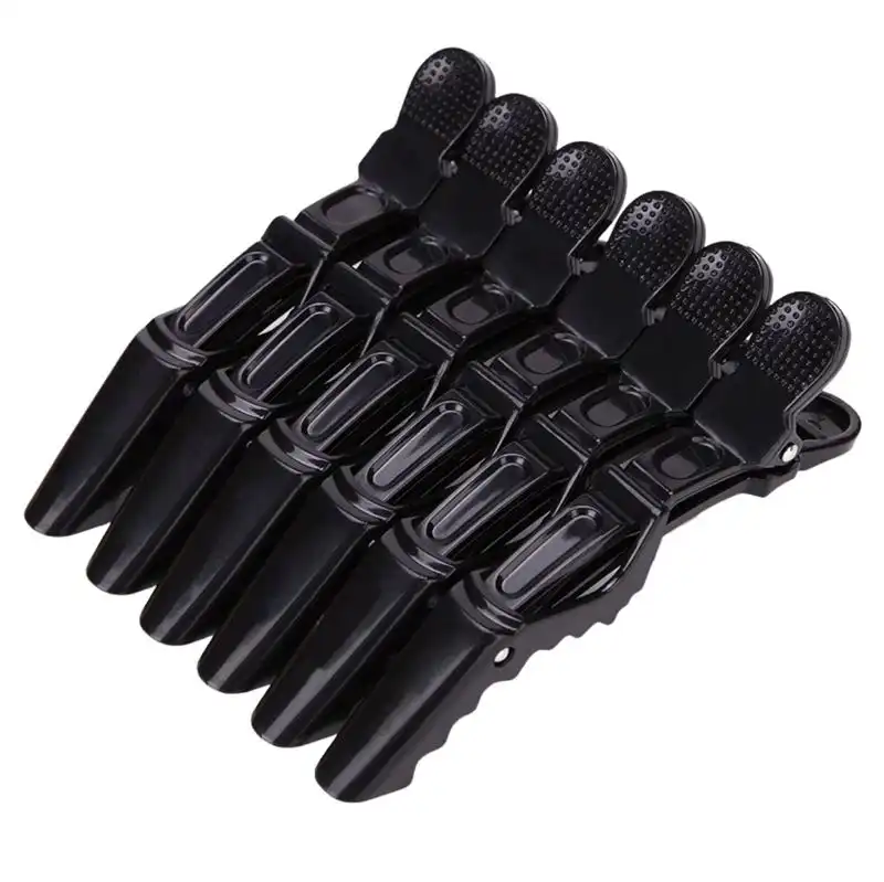 UNIQ - Pinzas Para El Pelo De Peluquería De Cocodrilo Pinzas y horquillas 6 pieces unisex - UNIQ - Comparador de precios