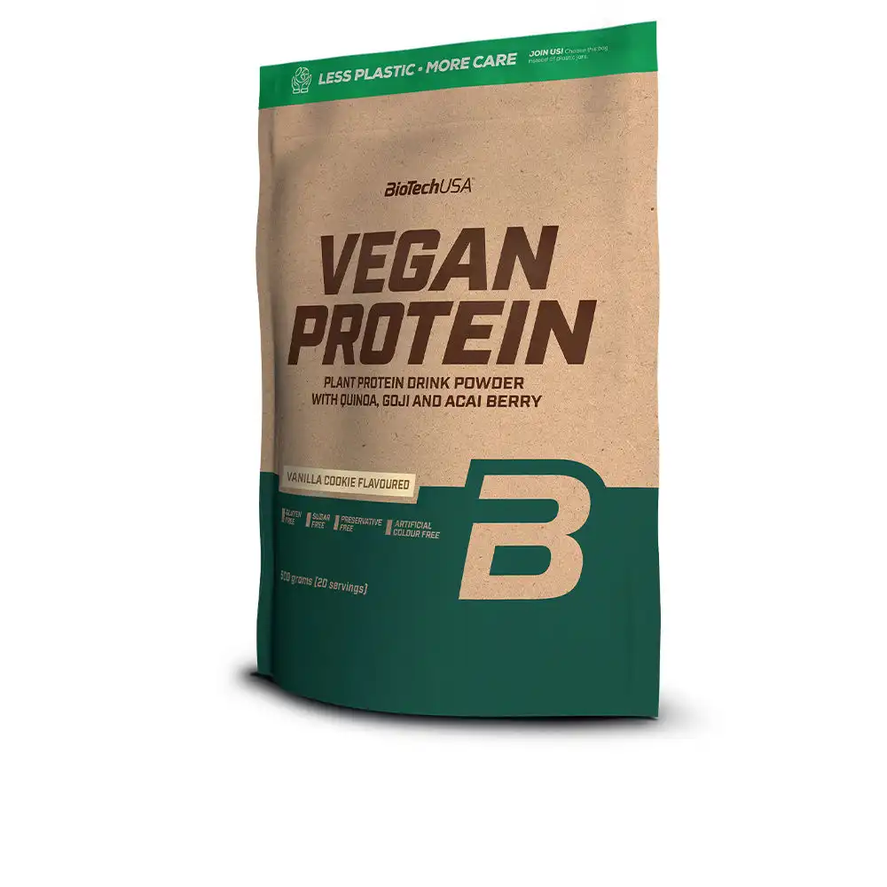 Vegan Protein #vainilla-cookies 500 gr - Biotech Usa - Comparador de precios