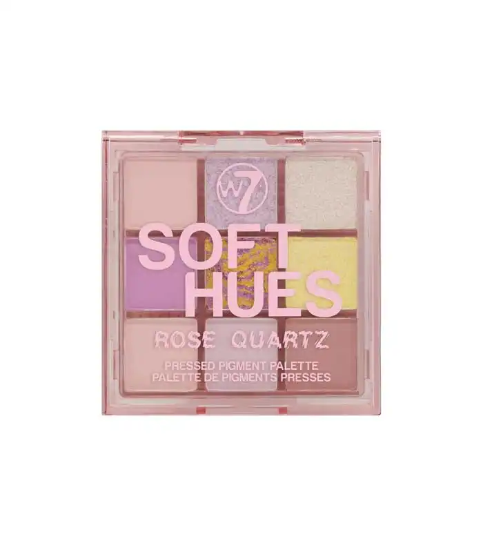 W7 - Paleta de pigmentos prensados Soft Hues - Rose Quartz - W7 - Comparador de precios