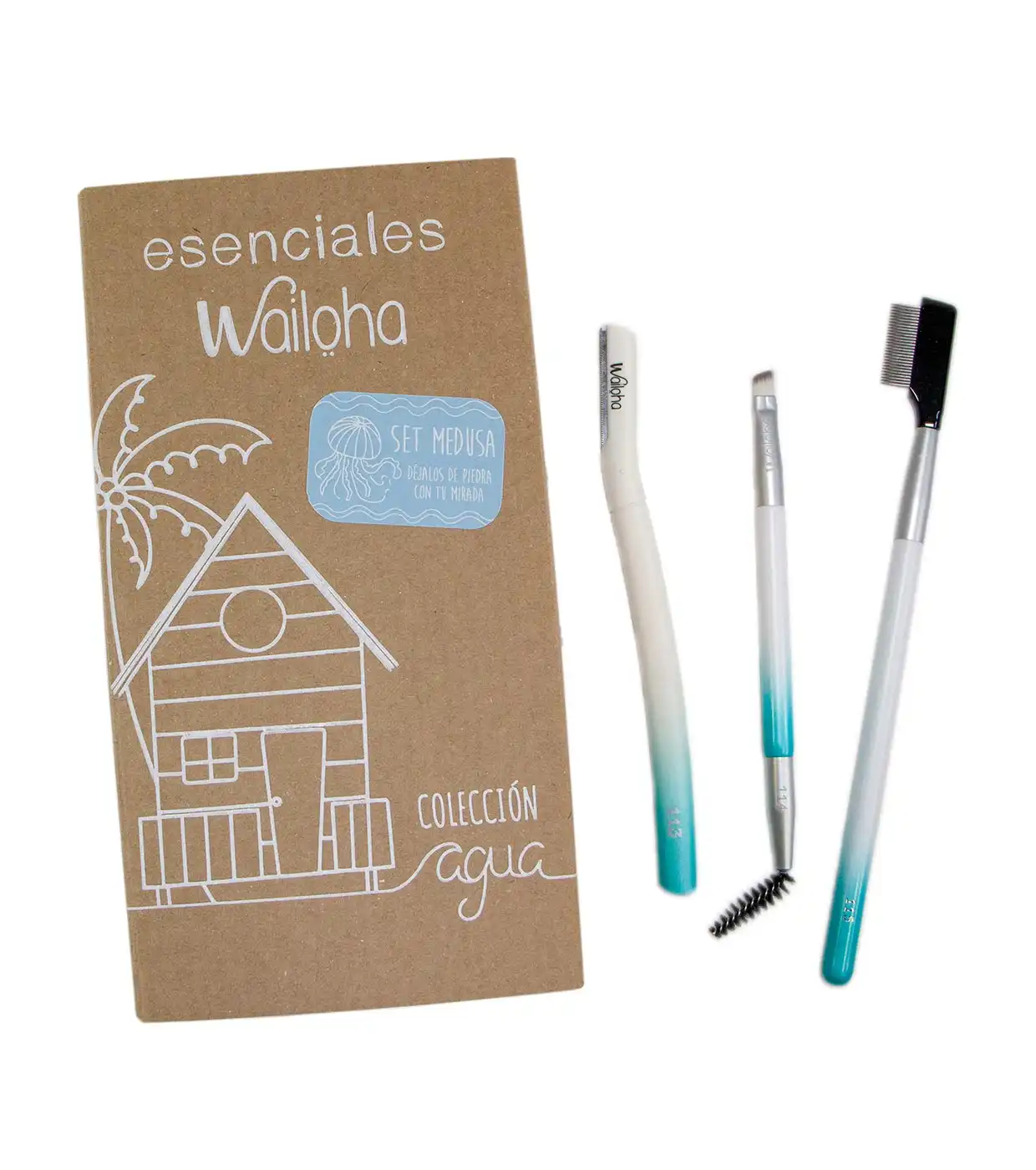 Wailoha - *Colección agua* - Set para pestañas y cejas Medusa - Wailoha - Comparador de precios