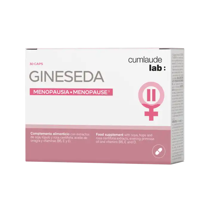 ¡32% DTO! Gineseda Menopausia Cápsulas - Cumlaude Lab - Comparador de precios