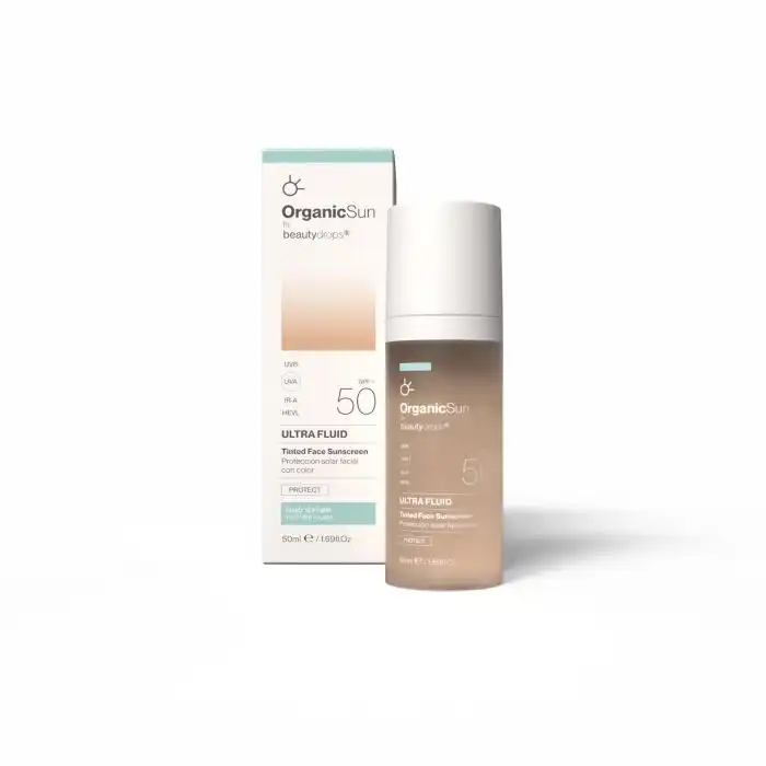 ¡53% DTO! Organic Sun Ultra Fluid Protector Solar Facial con Color SPF50 50 ml - Beauty Drops - Comparador de precios