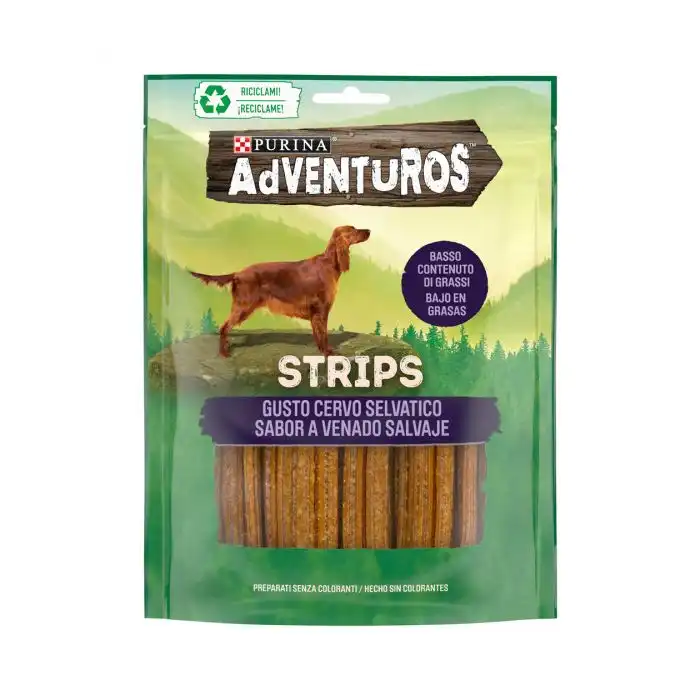 Adventuros Strips Venado Wild 90 gr - Purina - Comparador de precios