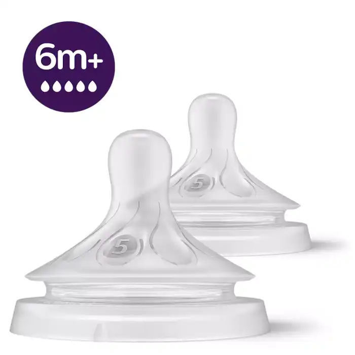 Avent Tetina Natural Response Flujo Ultrarápido 6M+ - Philips - Comparador de precios