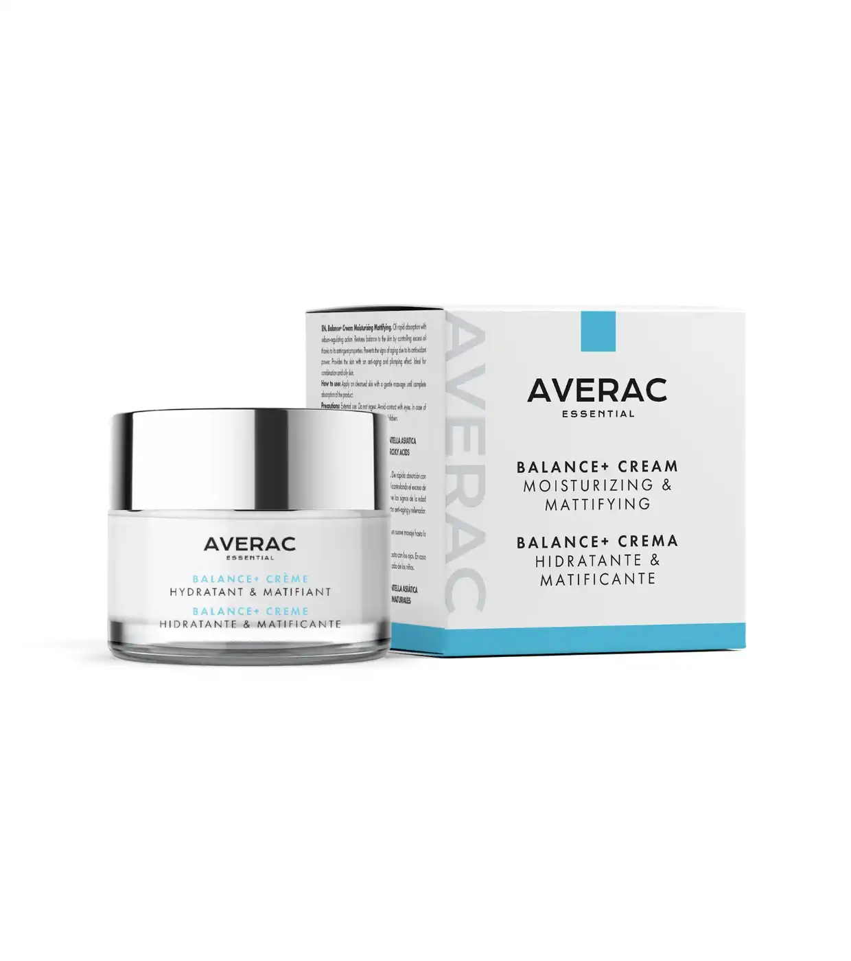 Averac Cosmetics - *Essential* - Crema facial hidratante matificante Balance+ - Piel mixta y grasa - Averac Cosmetics - Comparador de precios