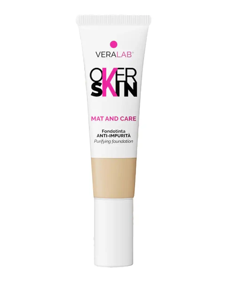 Base de Maquillaje Mat And Care Overskin 05 ECRU - Veralab - Comparador de precios
