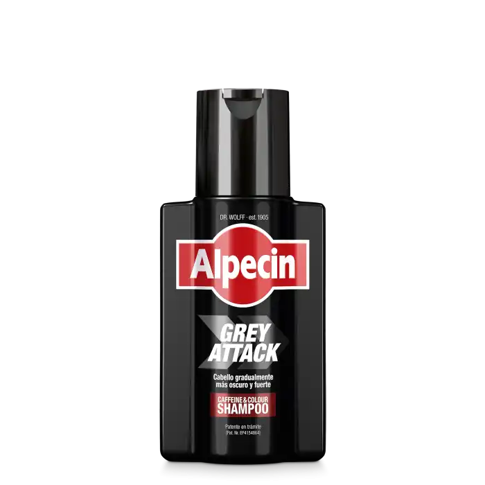 Champú Anticaída Grey Attack Cafeína 200 ml - Alpecin - Comparador de precios