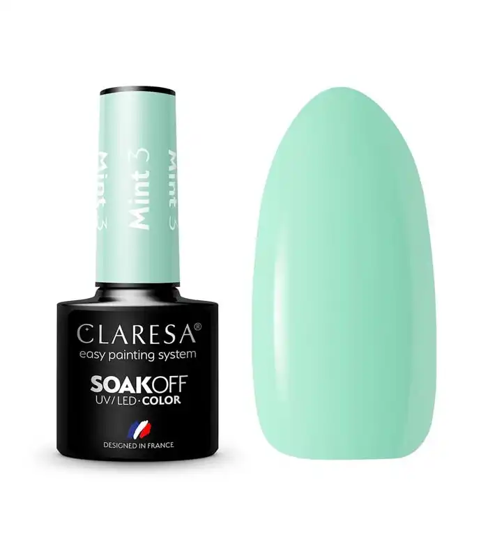 Claresa - Esmalte semipermanente Soak off - 03: Mint - Claresa - Comparador de precios