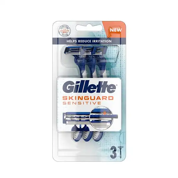 Desechable Gillette Skinguard 3 Uds - Gillette - Comparador de precios