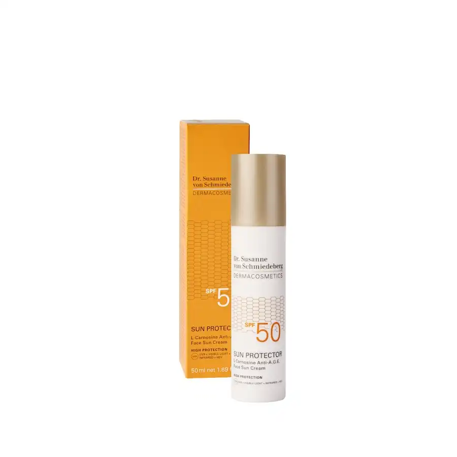 Dr. Susanne von Schmiedeberg - L-Carnosine Anti-A.G.E. Face Protección solar 50 ml unisex - Dr. Susanne von Schmiedeberg - Comparador de precios