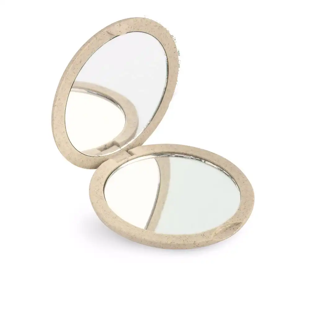 Espejo bolso natural fiber doble plegable x4 #beige 1 u - Beter - Comparador de precios