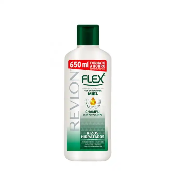 Flex Champú Miel Rizos Hidratados 650 ml - Revlon - Comparador de precios