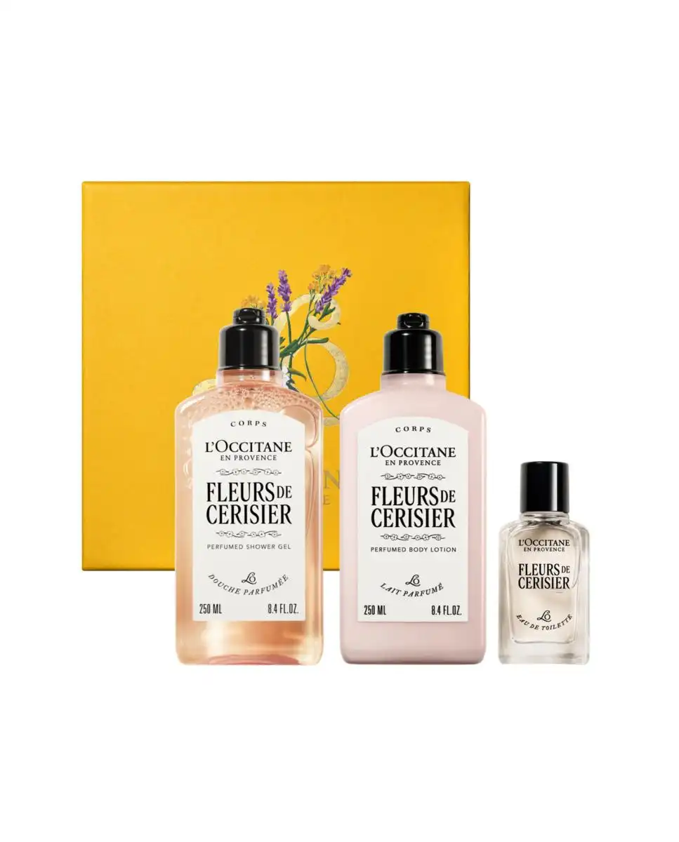 Flor De Cerezo Body Set 26 Estuche de Regalo - LOccitane en Provence - Comparador de precios