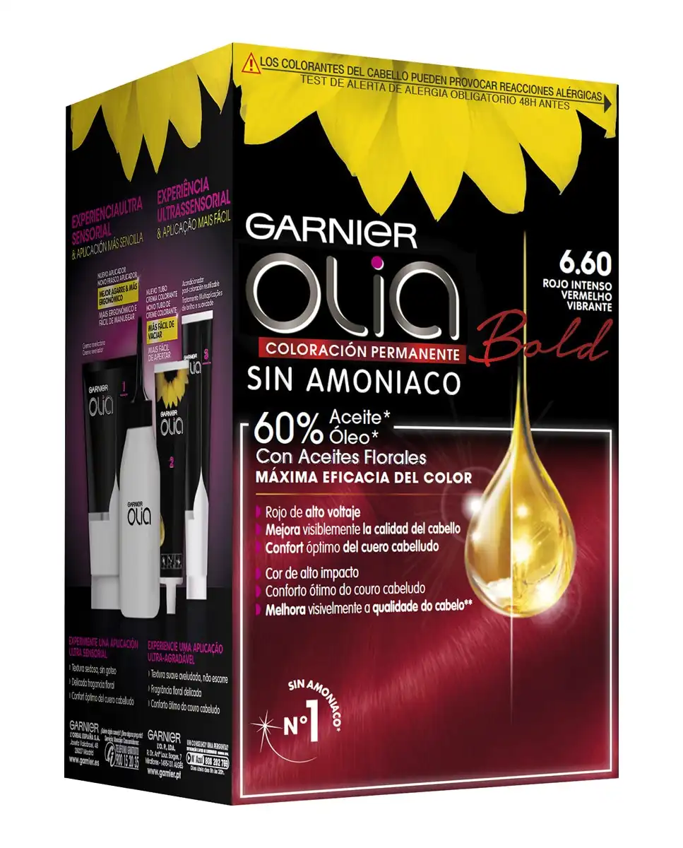 Garnier - Coloración Permanente Sin Amoniaco Olia - Garnier - Comparador de precios