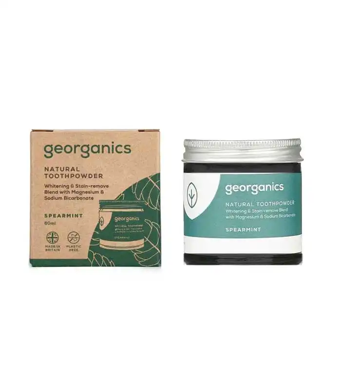 Georganics - Pasta de dientes natural en polvo - Hierbabuena - Georganics - Comparador de precios