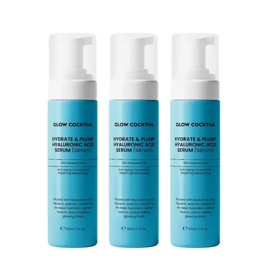Glow Cocktail - Trío de sueros rellenadores de ácido hialurónico Sérums con Ácido Hialurónico 90 ml female - Glow Cocktail - Comparador de precios