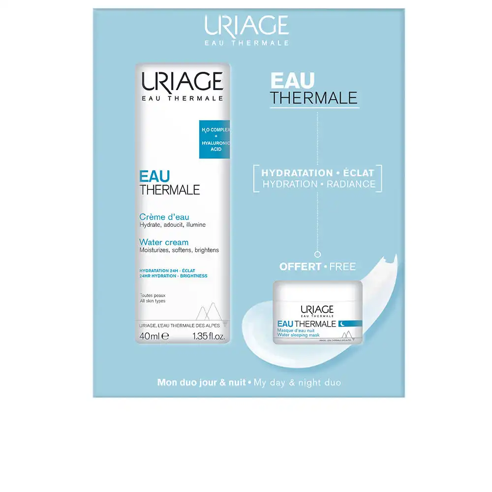 Hidratación Facial Eau Thermale lote 2 pz - Uriage - Comparador de precios