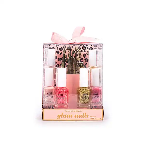 Leopard Set 6 Nail Polish And Manicure Tools - TRI-COASTAL - Comparador de precios