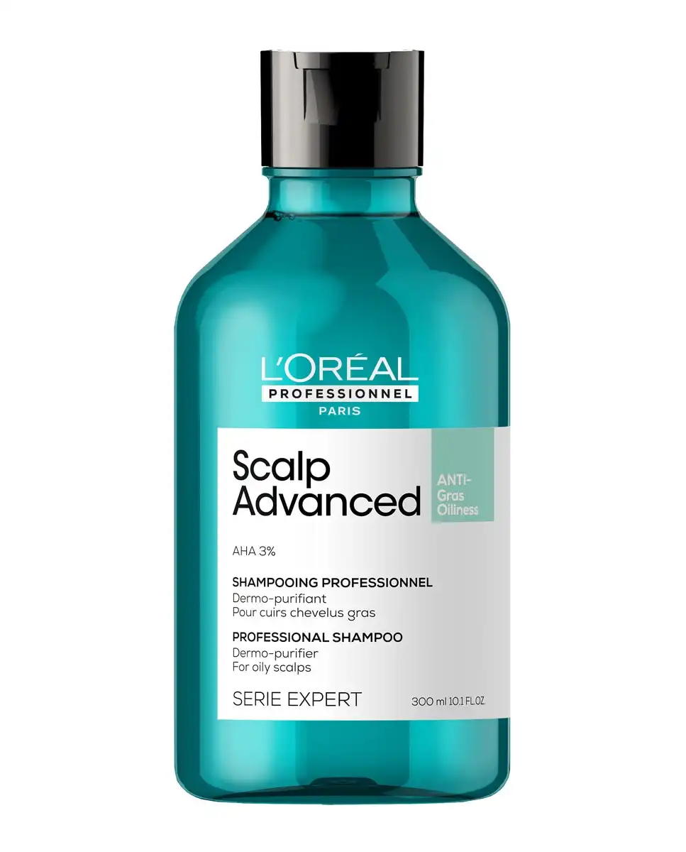 L'Oréal Professionnel - Champú Anticaspa Con Activos Dermatológicos Scalp Advanced Serie Expert 300 Ml - L'Oréal Professionnel - Comparador de precios