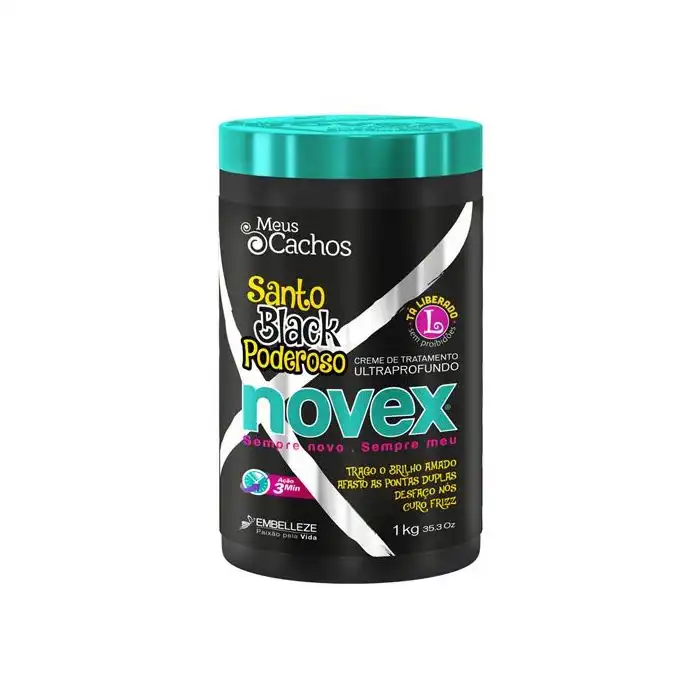Mascarilla Capilar Mystic Black - Novex - Comparador de precios
