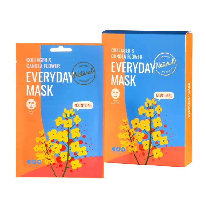Mascarilla Facial Colágeno y Flor de Canola 27 ml - Dearboo - Comparador de precios
