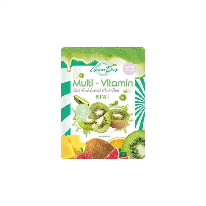 Mascarilla Facial Multivitamin Kiwi Mask Pack - Grace Day - Comparador de precios