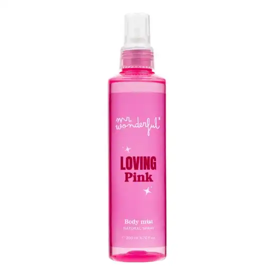 Mejor Dto!   Loving Pink 200 ml Body Mist - Mr Wonderful - Comparador de precios
