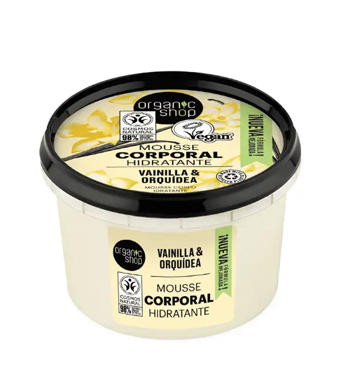 Organic Shop - Mousse Corporal - Vainilla orgánica y orquídea - Organic Shop - Comparador de precios