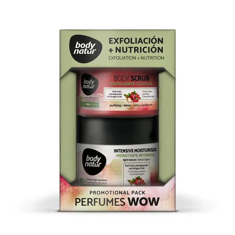 Pack Exfoliación + Nutrición 2 Unidades - Body Natur - Comparador de precios