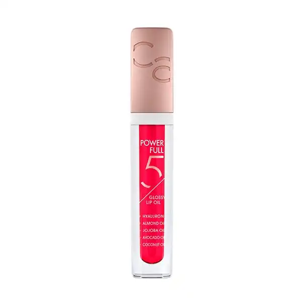 Power Full 5 Glossy Lip Oil 040 Raspberry Glow - CATRICE - Comparador de precios