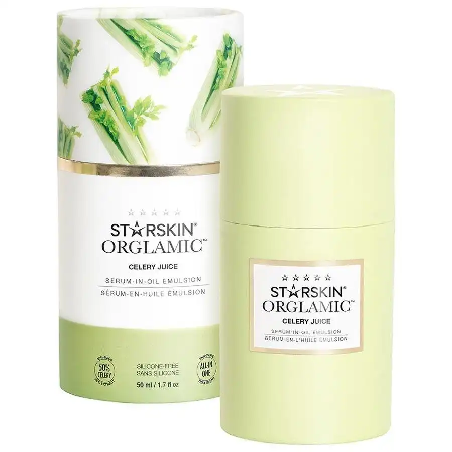 STARSKIN ® - ORGLAMIC™ Celery Juice Serum-in-Oil Emulsion Cremas faciales 50 ml unisex - Starskin - Comparador de precios